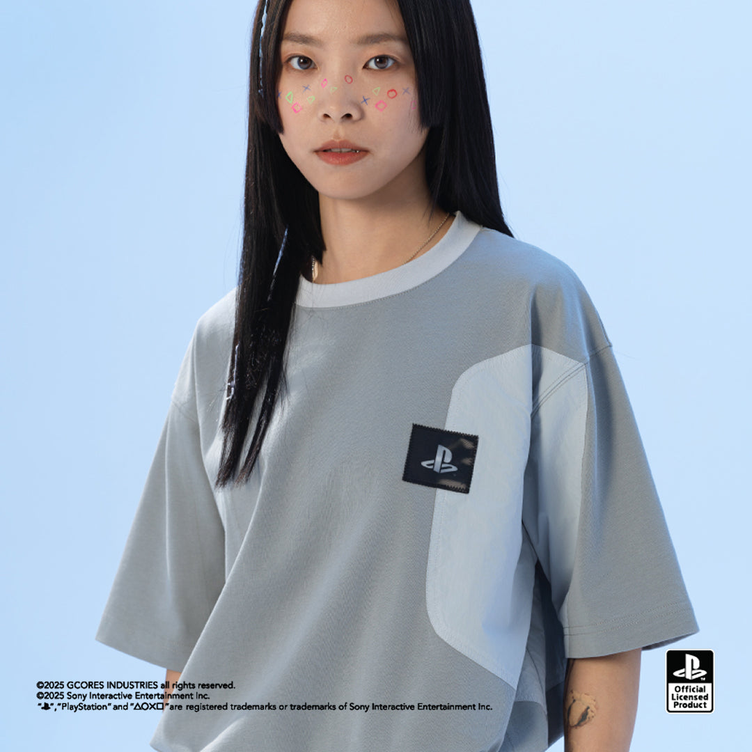 PlayStation コンビネーションTシャツ [グレー]