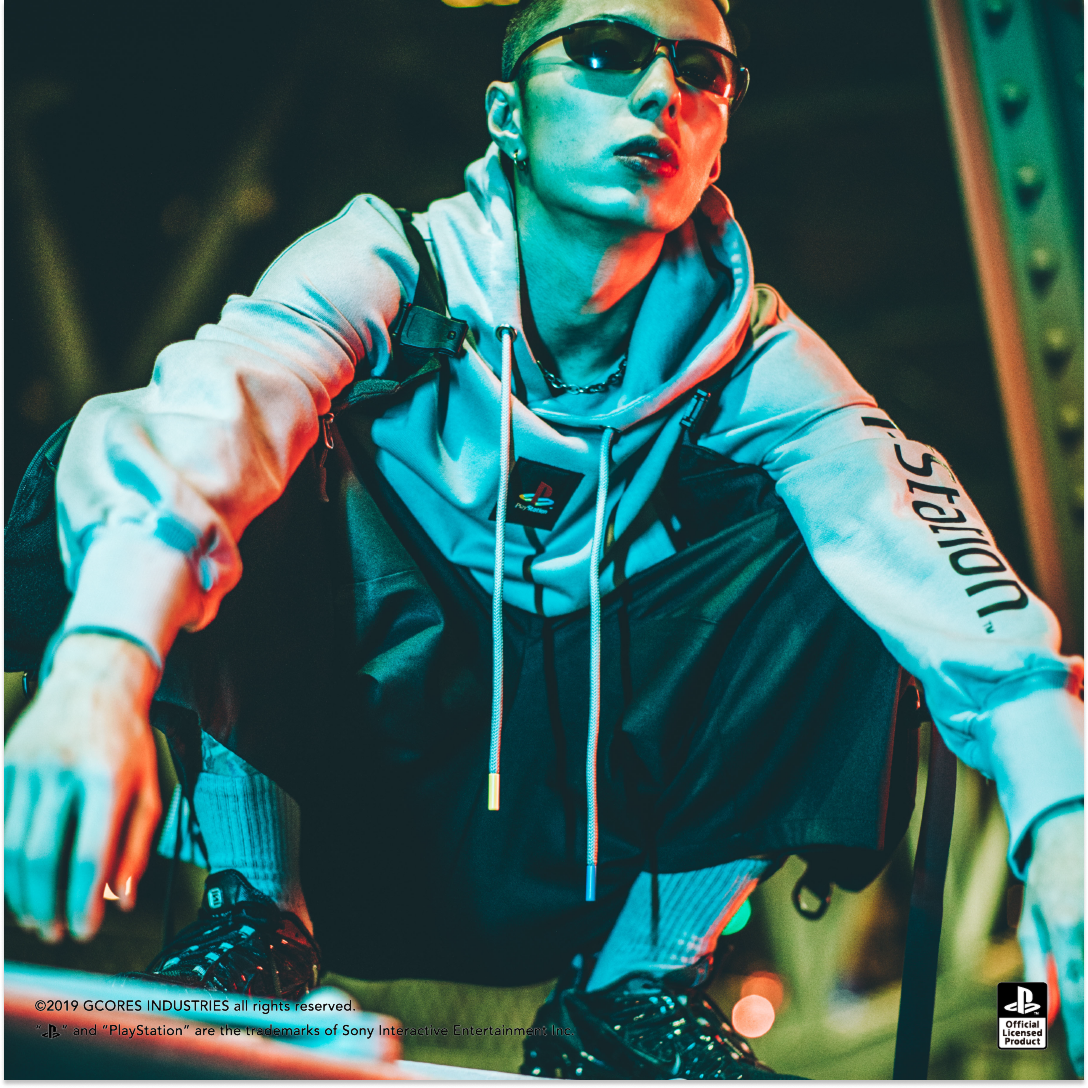 PlayStation プルオーバーパーカー 2024 [グレー]