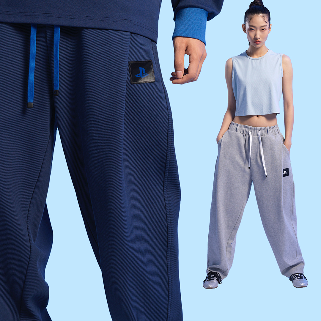 PlayStation スウェットパンツ [青]