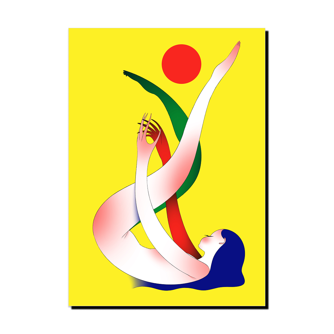 RASUKU 版画作品 Pivot