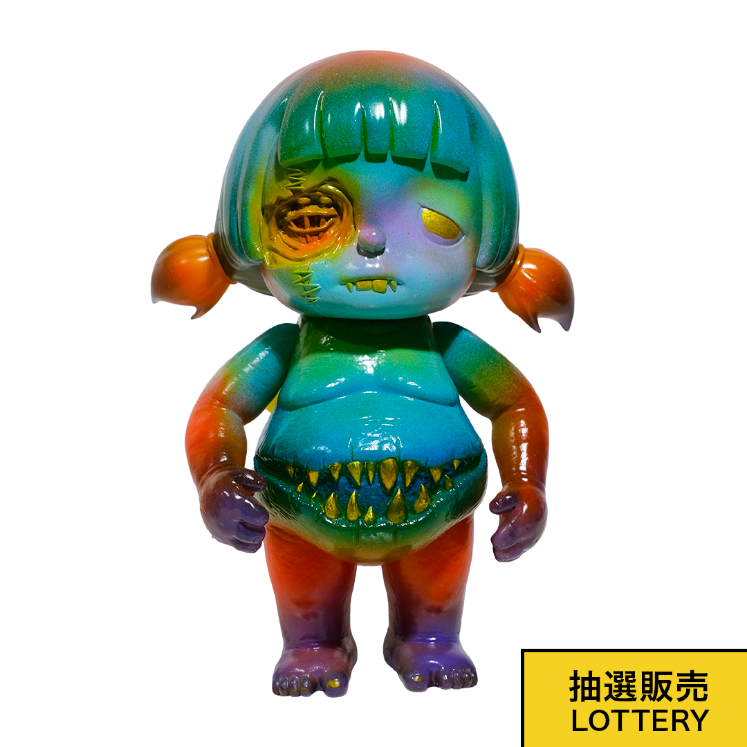 ヤミ ソフビ Rainbow Angel by 静電場朔 One-off Edition