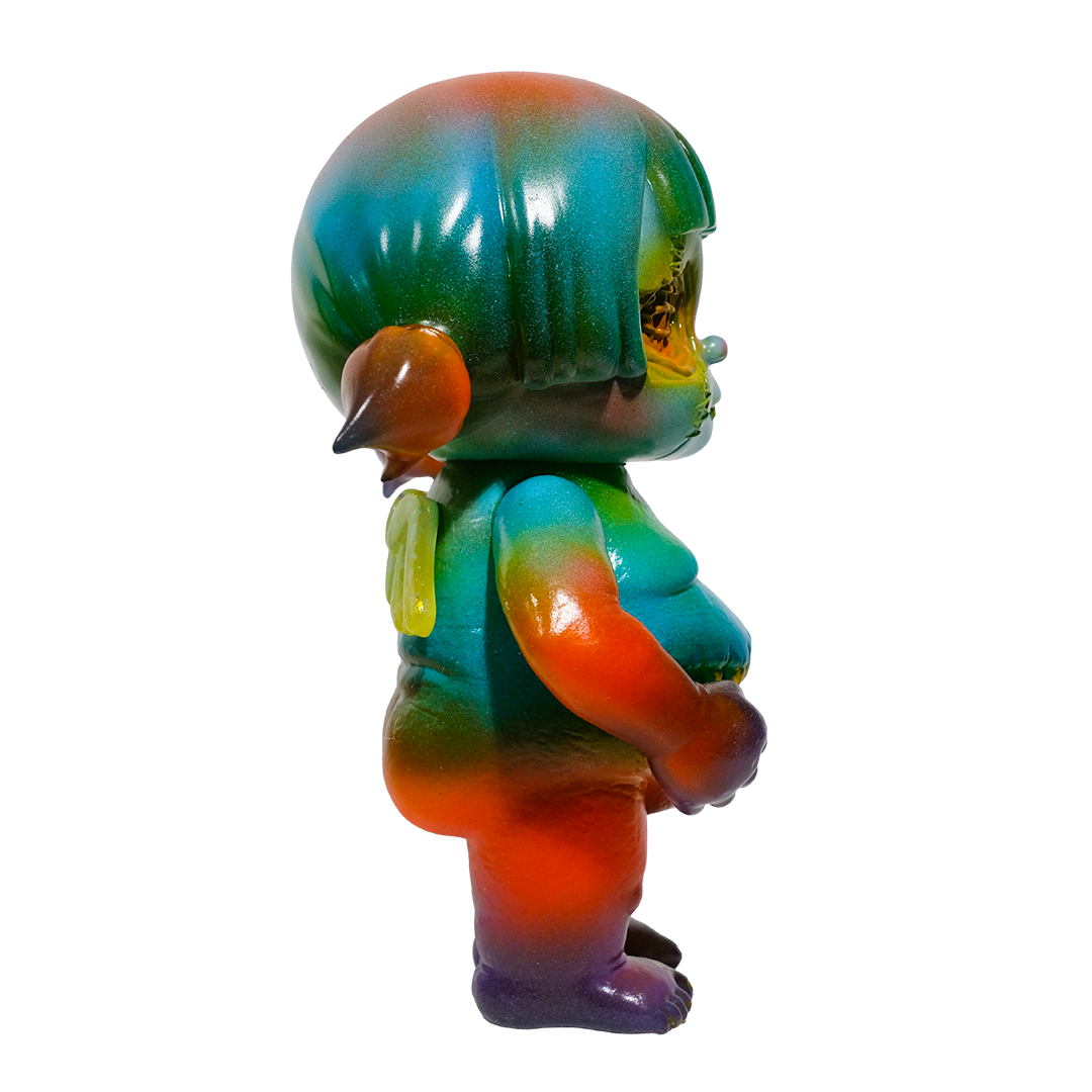 ヤミ ソフビ Rainbow Angel by 静電場朔 One-off Edition