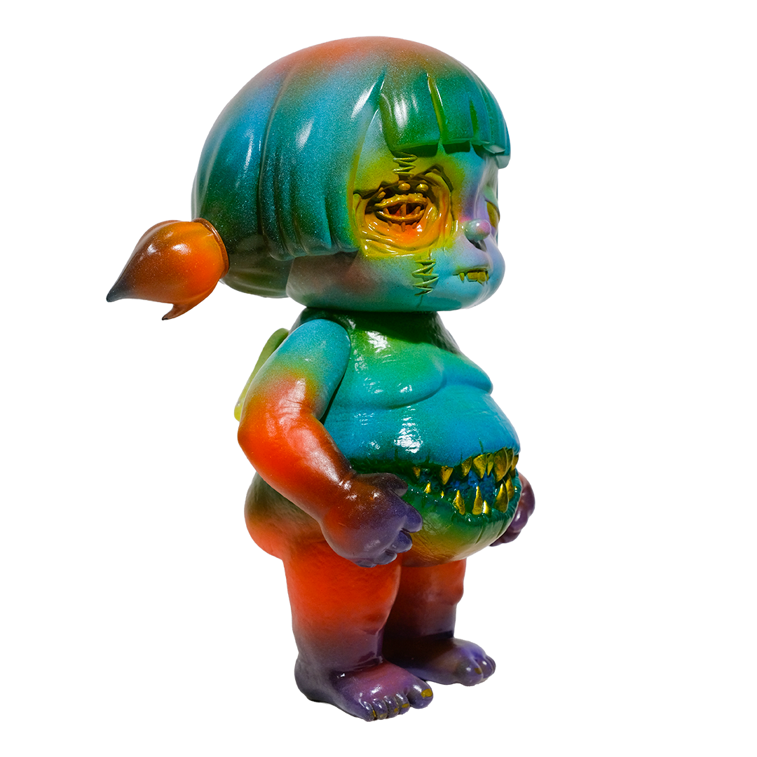 ヤミ ソフビ Rainbow Angel by 静電場朔 One-off Edition