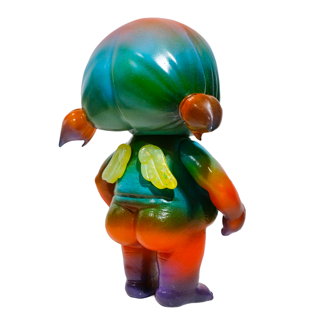 ヤミ ソフビ Rainbow Angel by 静電場朔 One-off Edition