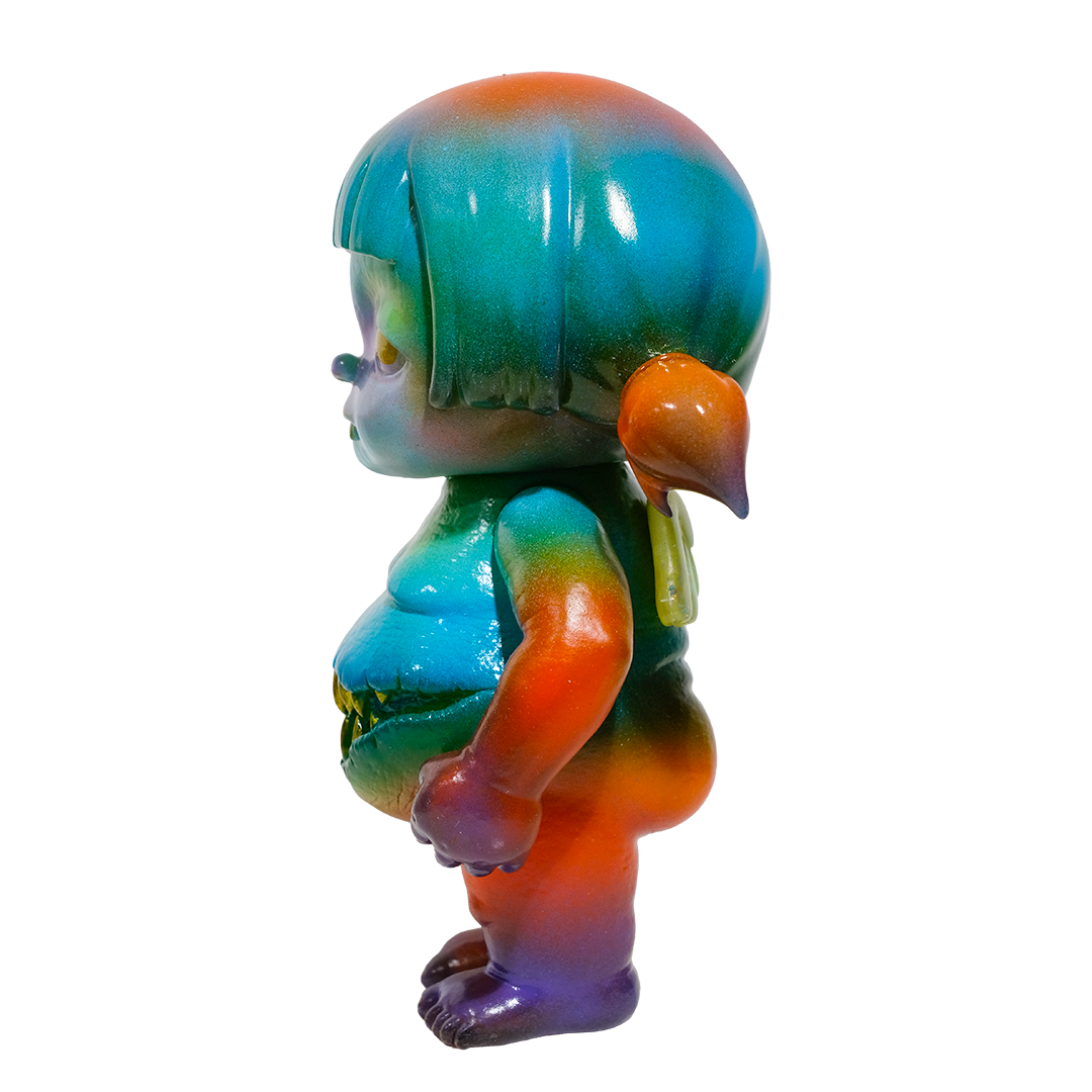 ヤミ ソフビ Rainbow Angel by 静電場朔 One-off Edition