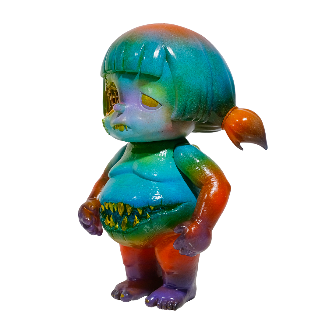 ヤミ ソフビ Rainbow Angel by 静電場朔 One-off Edition