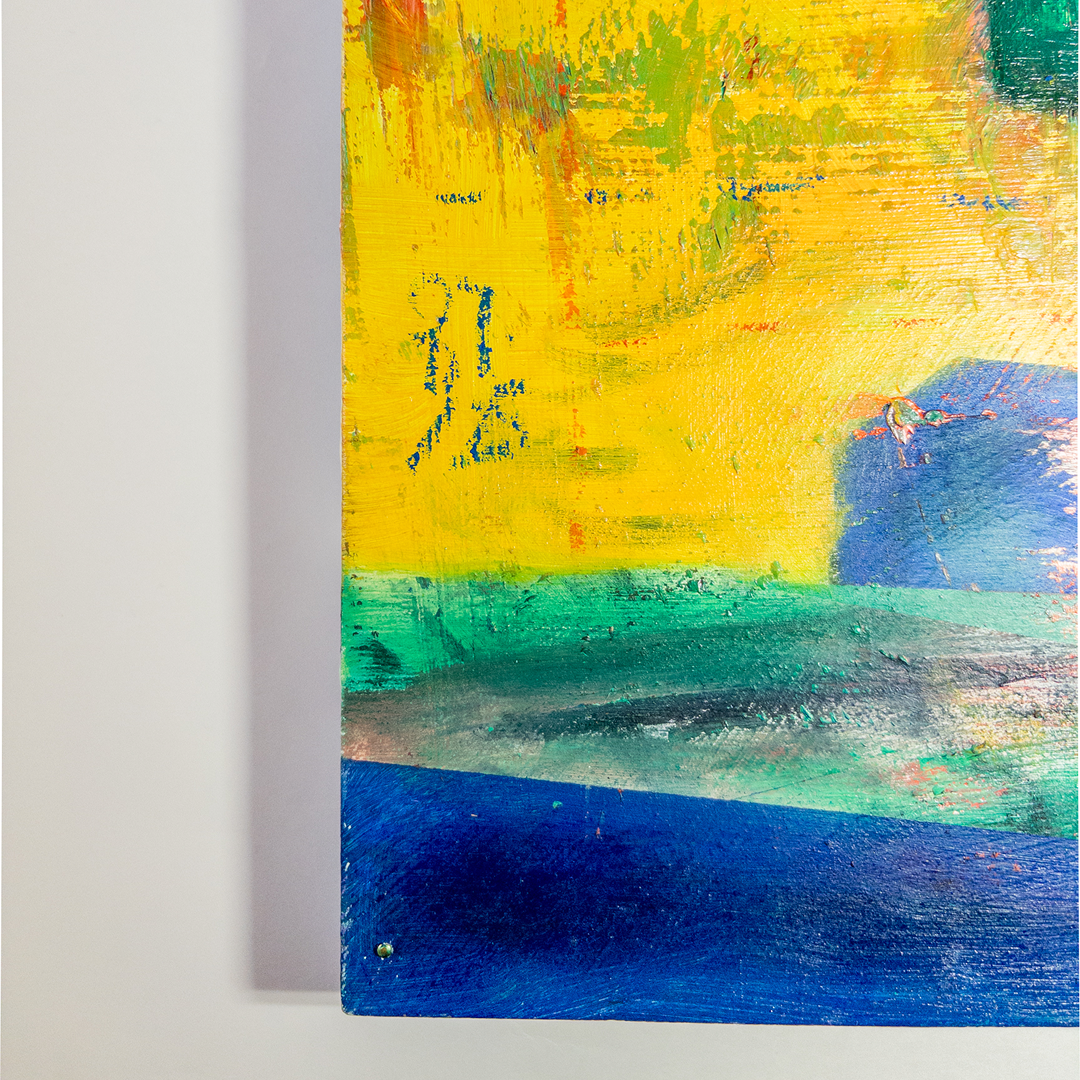 RoyTaro 絵画作品 Blue House