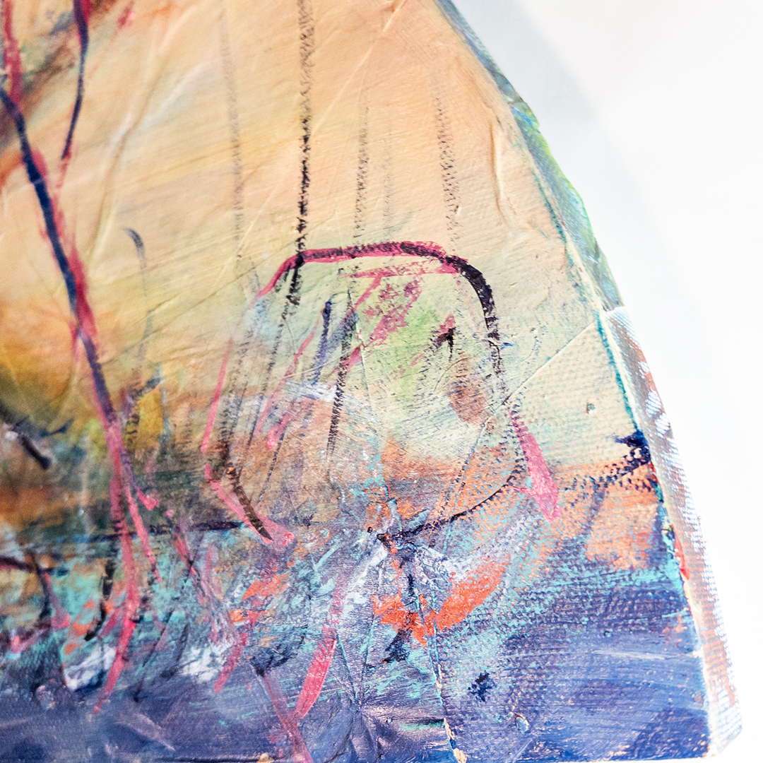 RoyTaro 絵画作品 Cypress In The Field