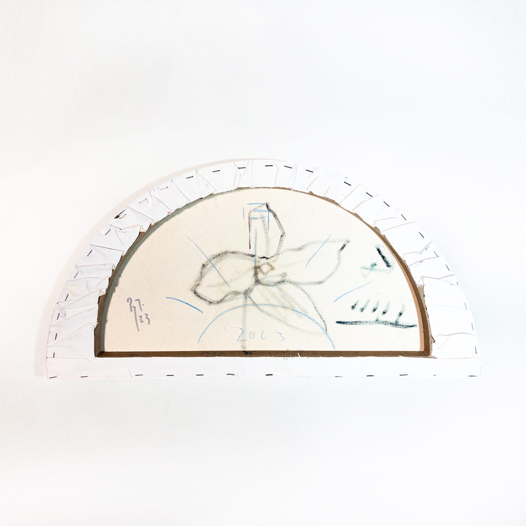 RoyTaro 絵画作品 Cypress In The Field