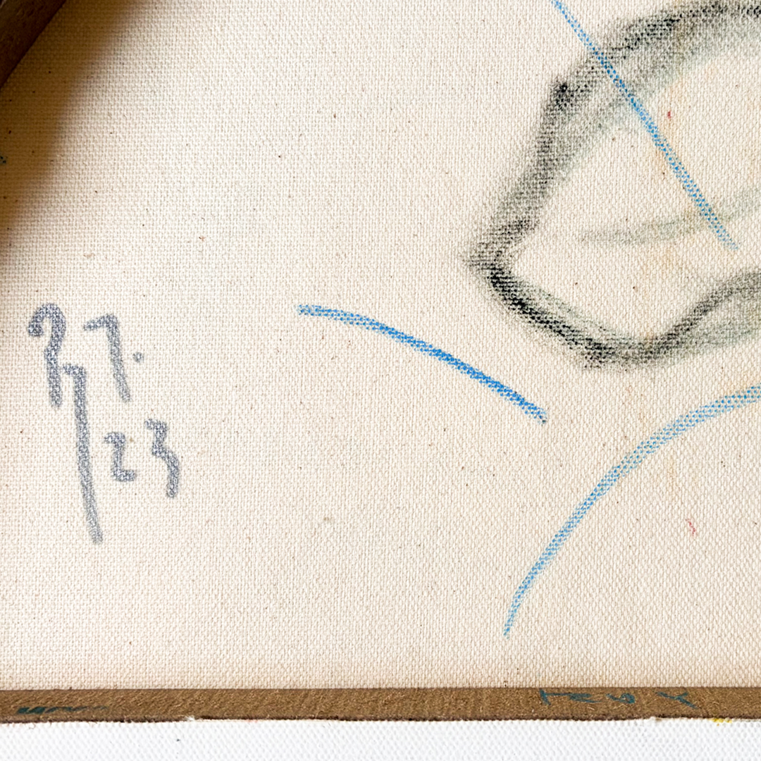 RoyTaro 絵画作品 Cypress In The Field