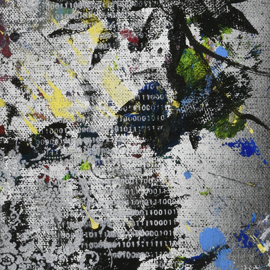 柏原晋平 絵画作品 寂香図 – SILENT INCENSE #08