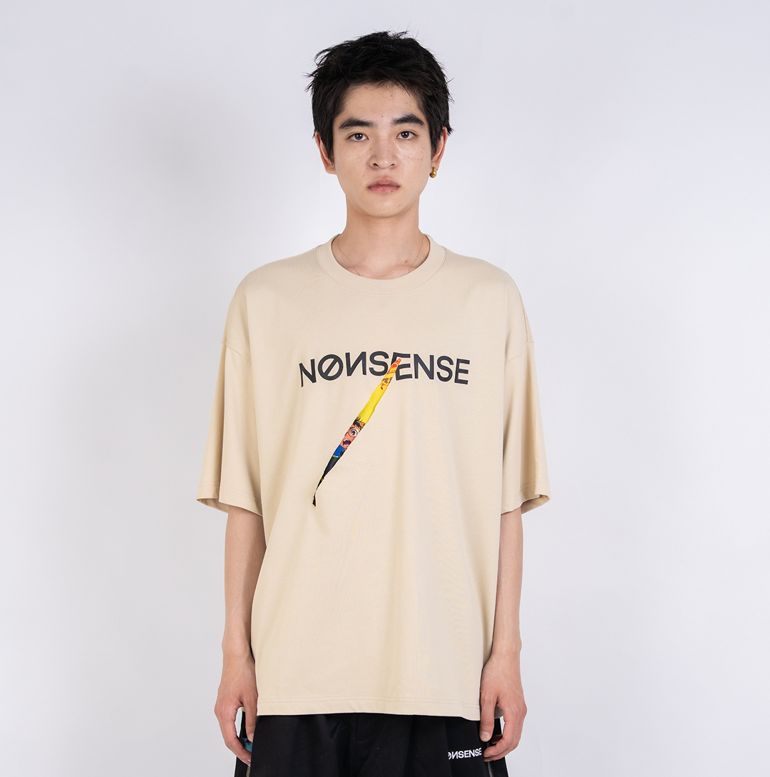 ダンダダン カスタムTシャツ [ベージュ]