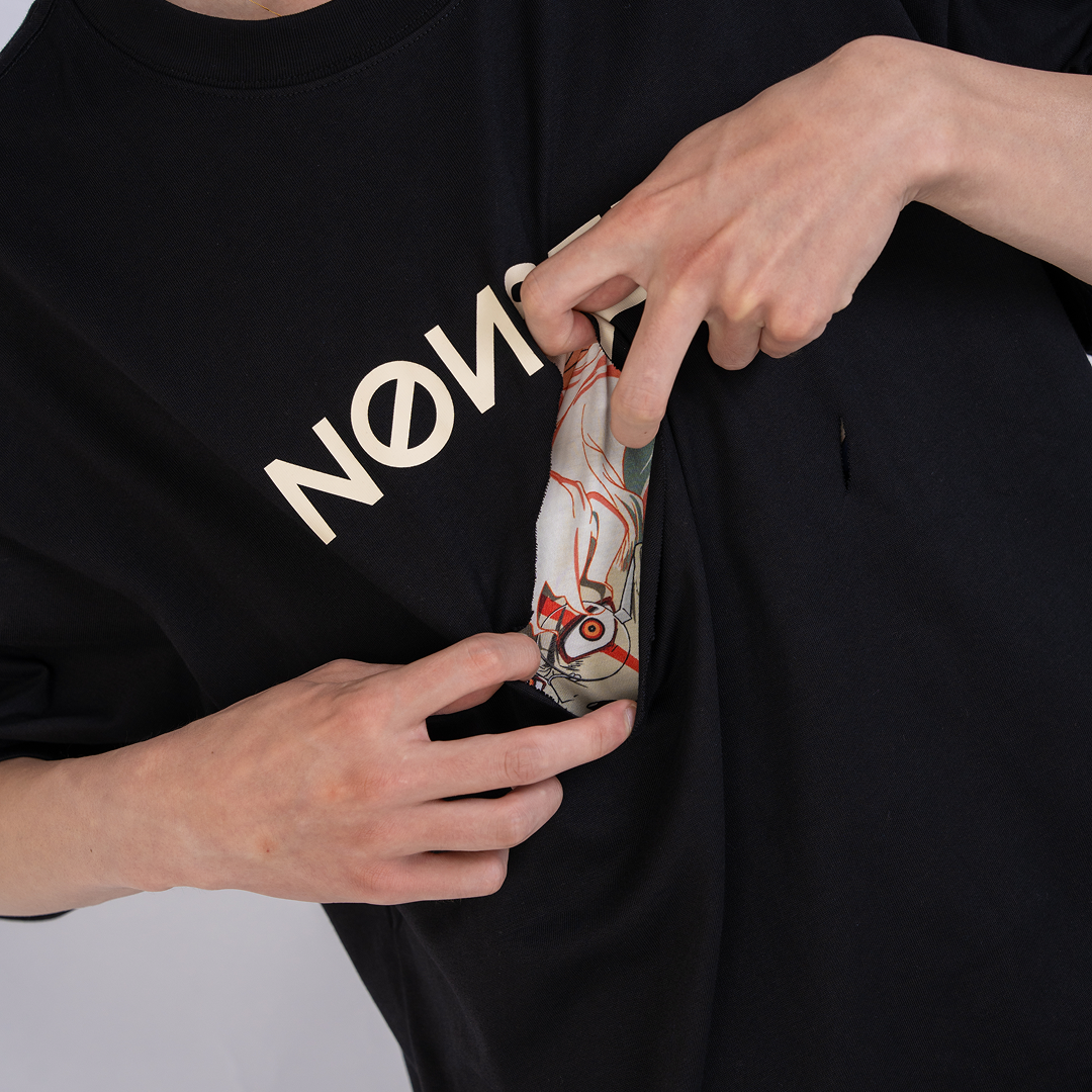 ダンダダン カスタムTシャツ [黒]