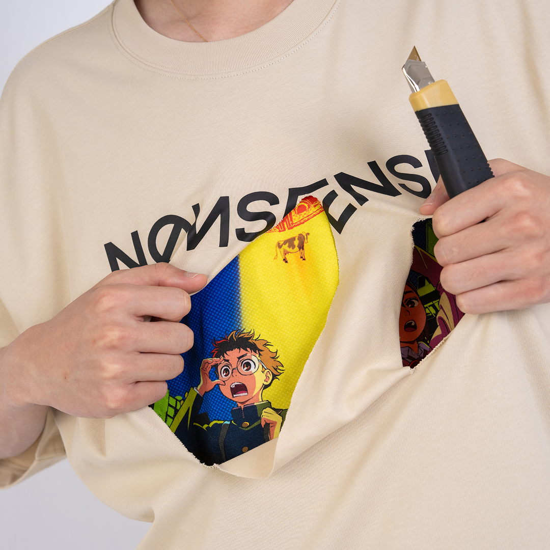 ダンダダン カスタムTシャツ [ベージュ]