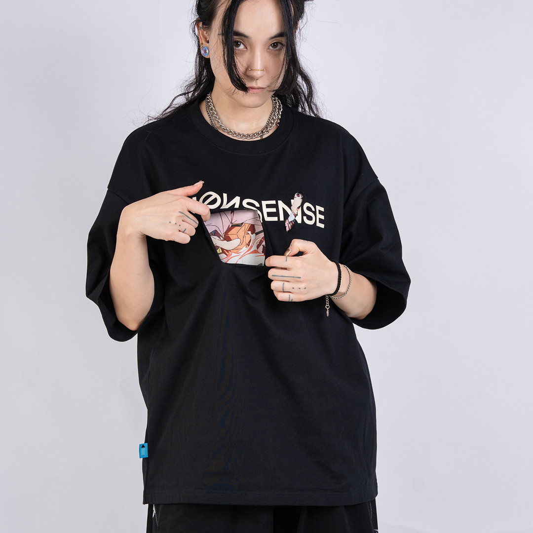 ダンダダン カスタムTシャツ [黒]
