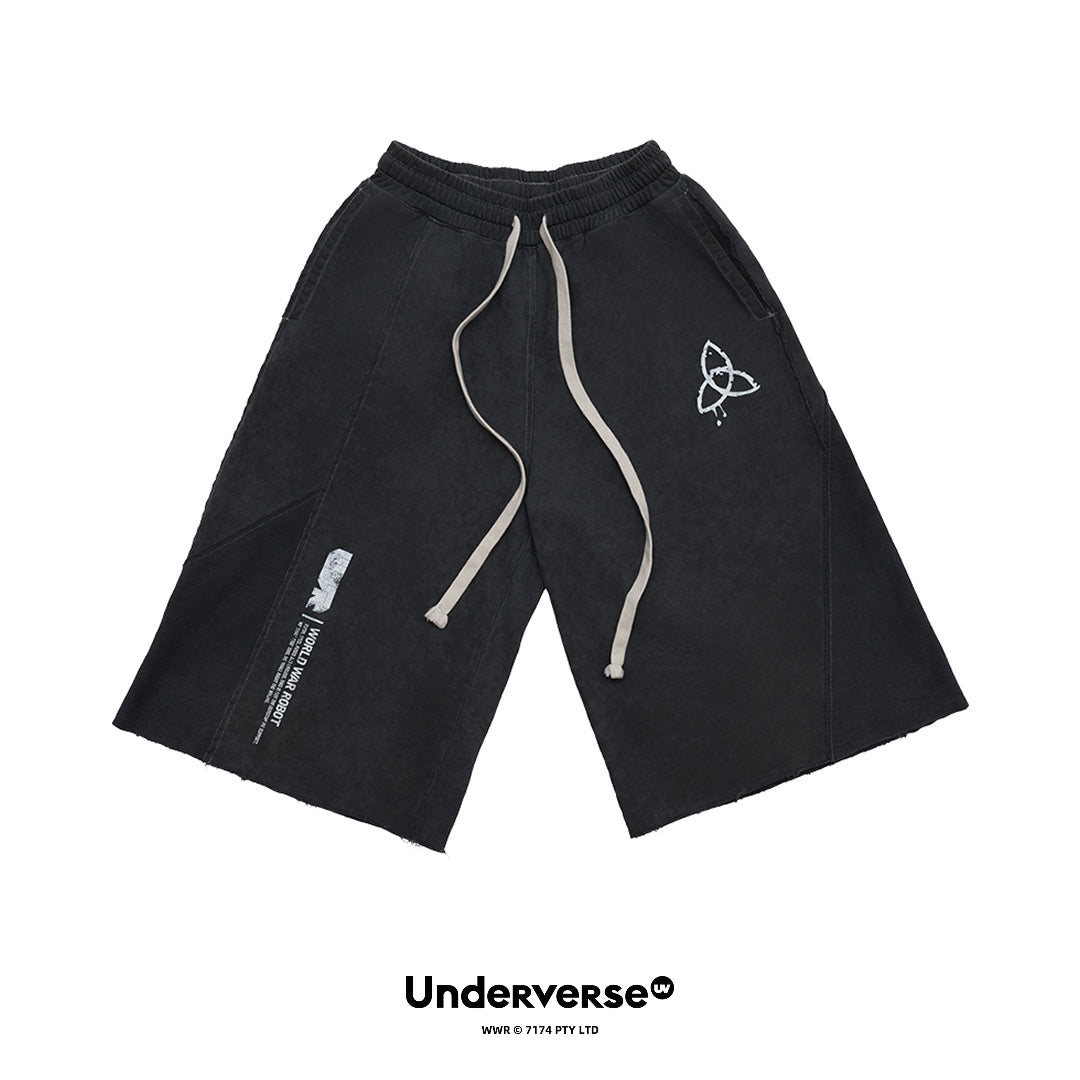 Underverse パッチワークショートパンツ WWR