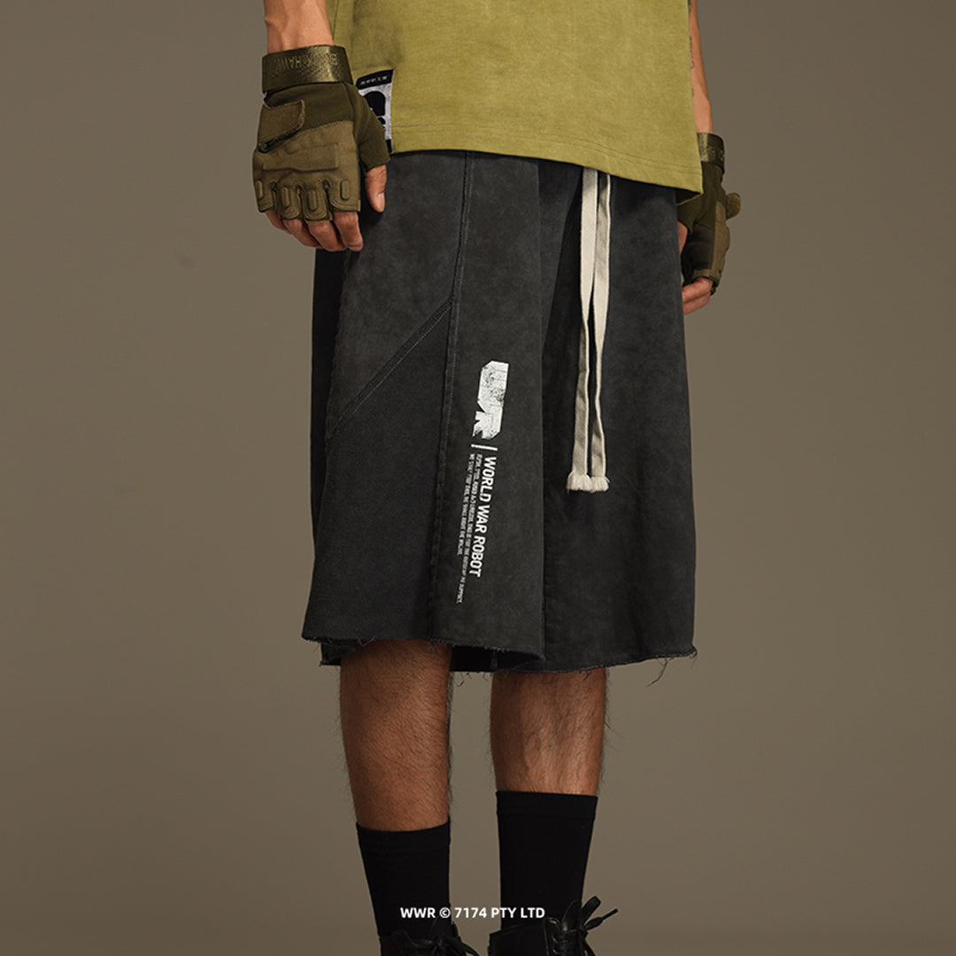 Underverse パッチワークショートパンツ WWR