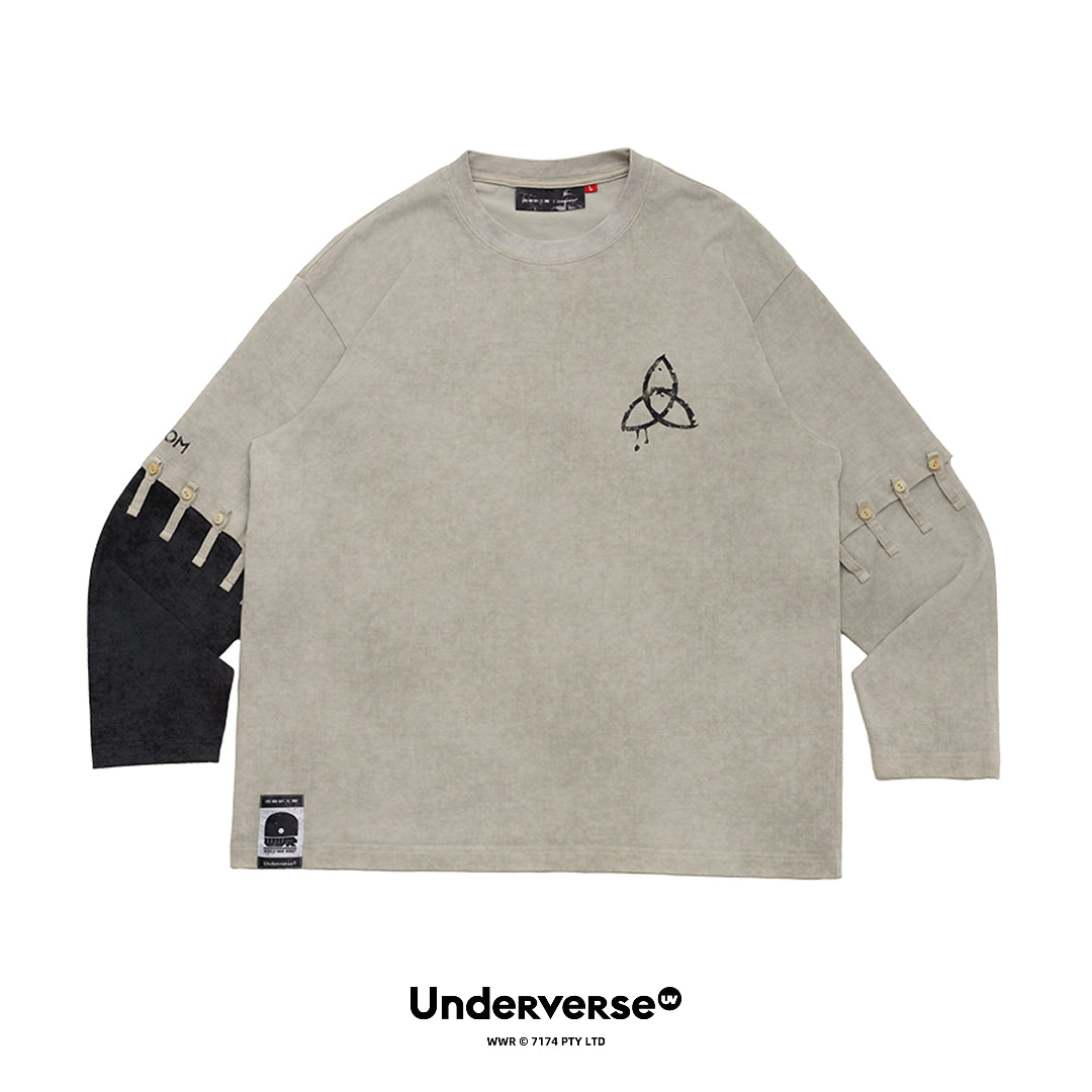 Underverse 3WAY-Tシャツ NOM DE PLUME [ベージュ]