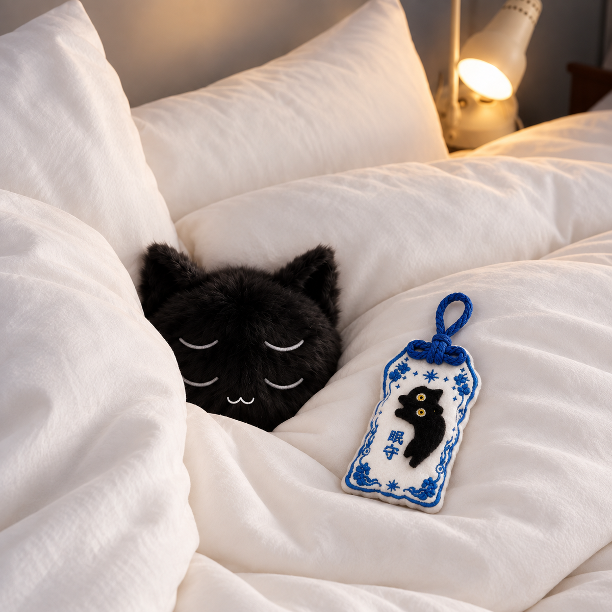 静電場朔 ぬいぐるみお守り Vol.1 骨猫-眠守 – SOMSOC