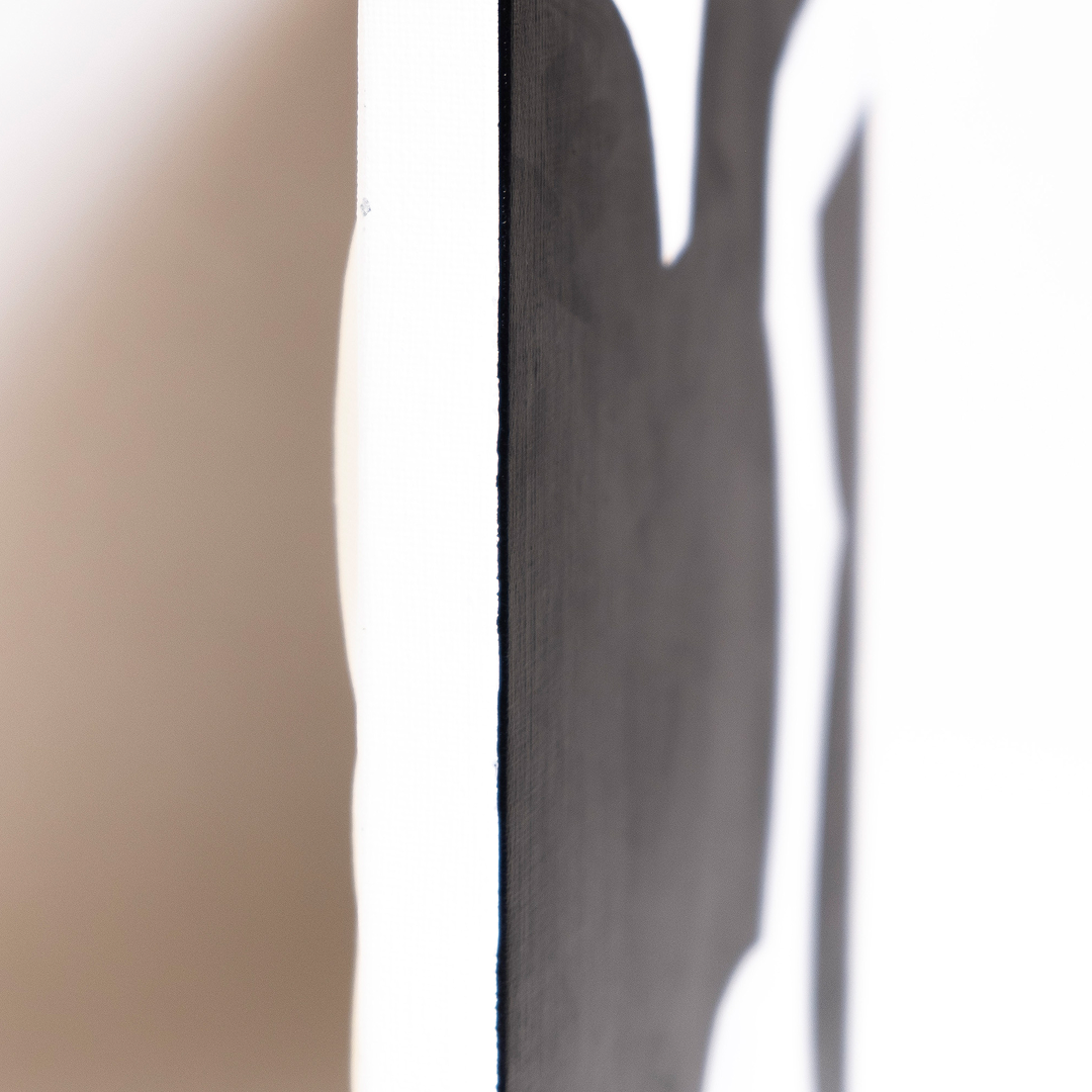 町山耕太郎 絵画作品 Wherever you are (clipping series - frame) / どこにいても (きりぬきシリーズ - こうぞう)