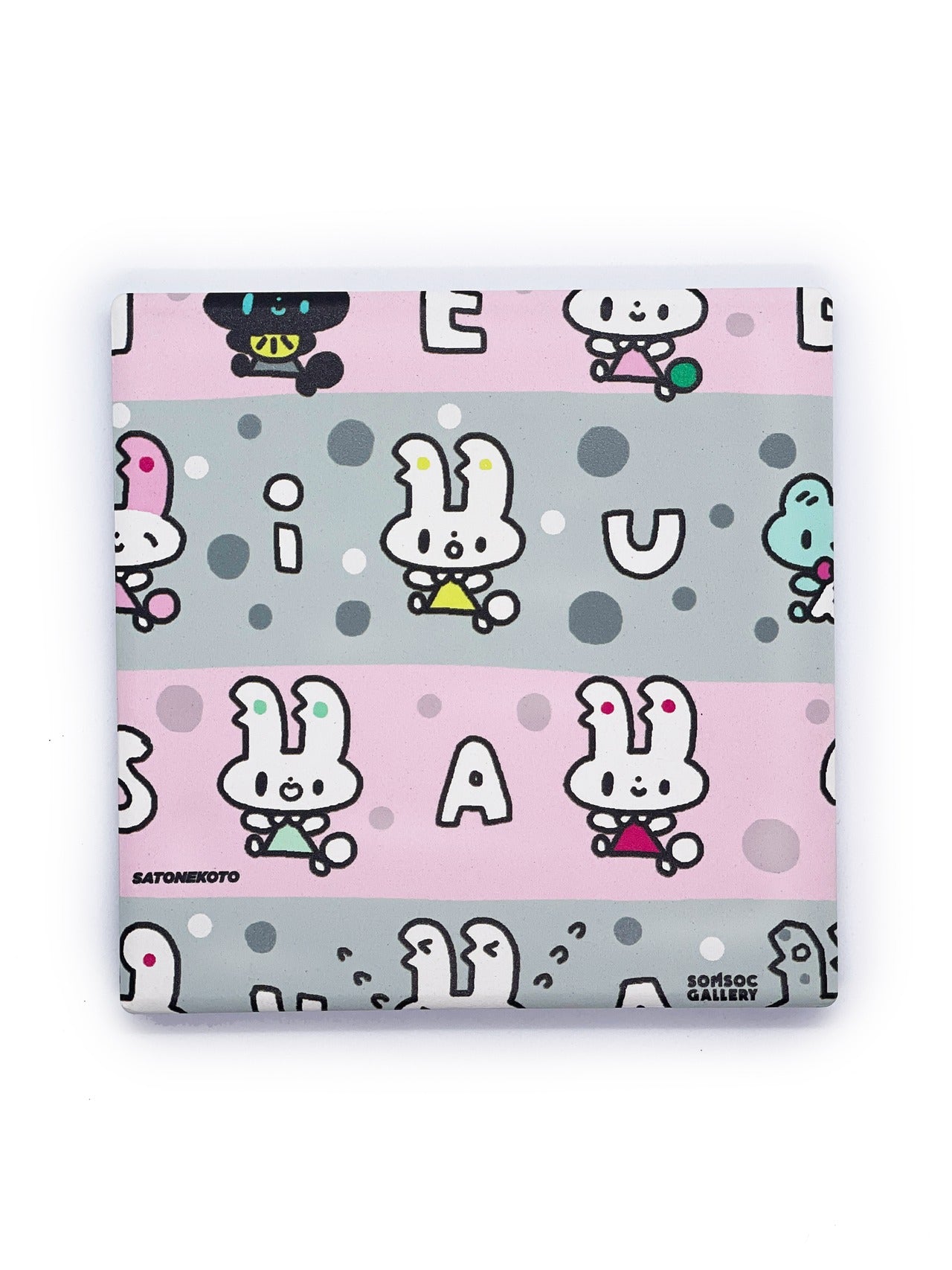 メディうさちゃん 珪藻土コースター