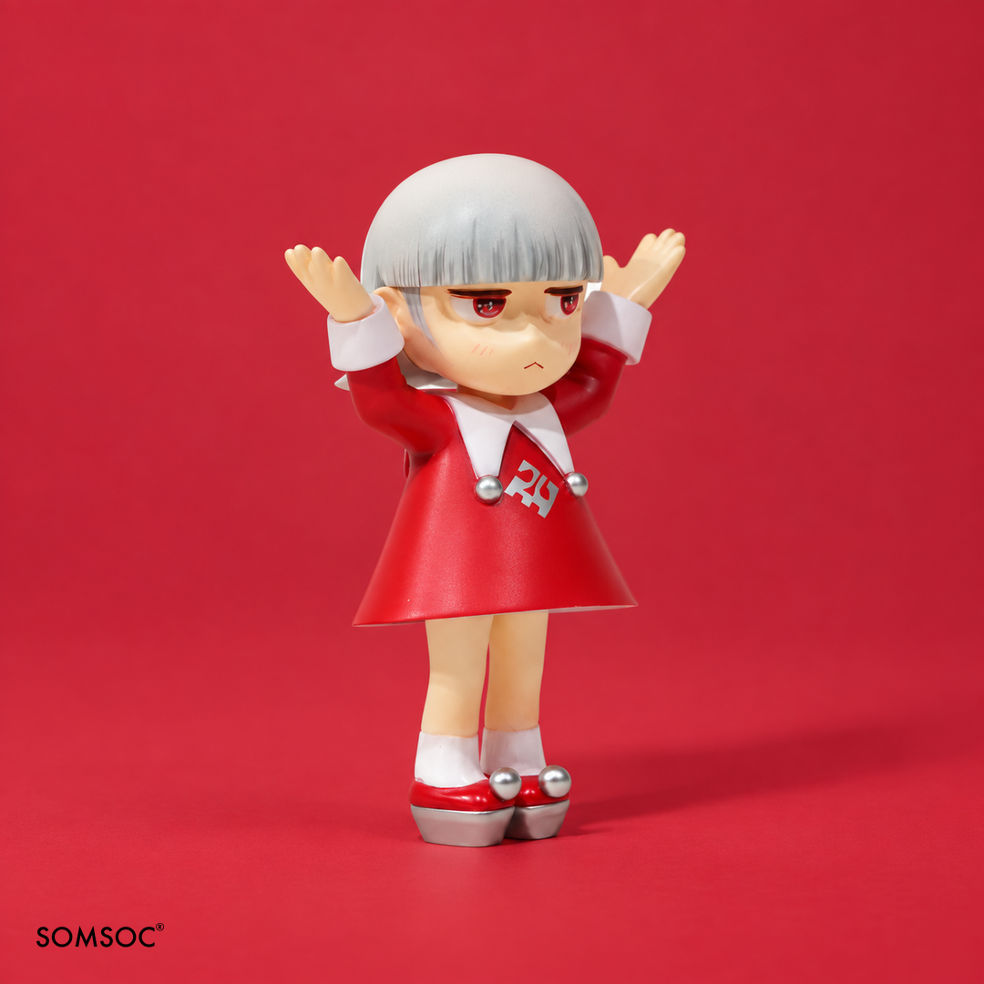 猫かぶり フィギュア by SKULL CUBE One-off Edition