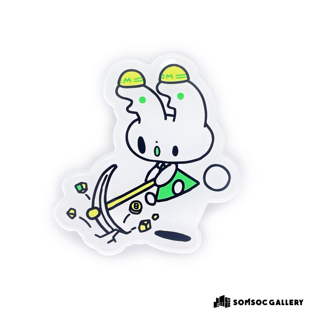 メディうさちゃん スマホグリップ