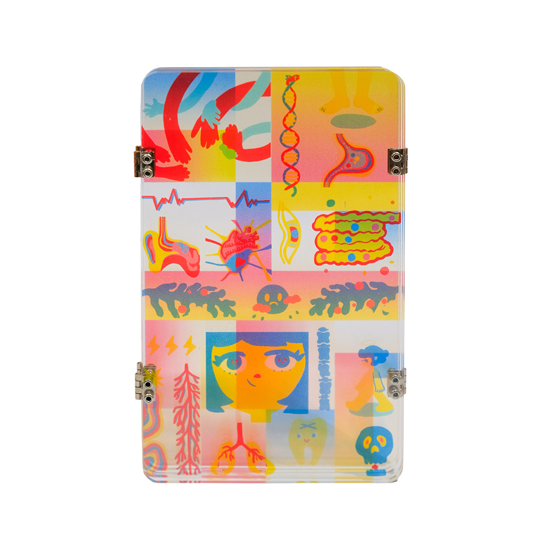 静電場朔 アクリル屏風