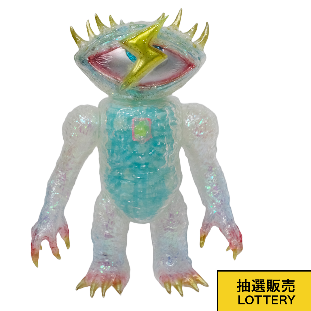 赤松和光 ソフビ「Electric Eye」x 静電場朔 透明A ver