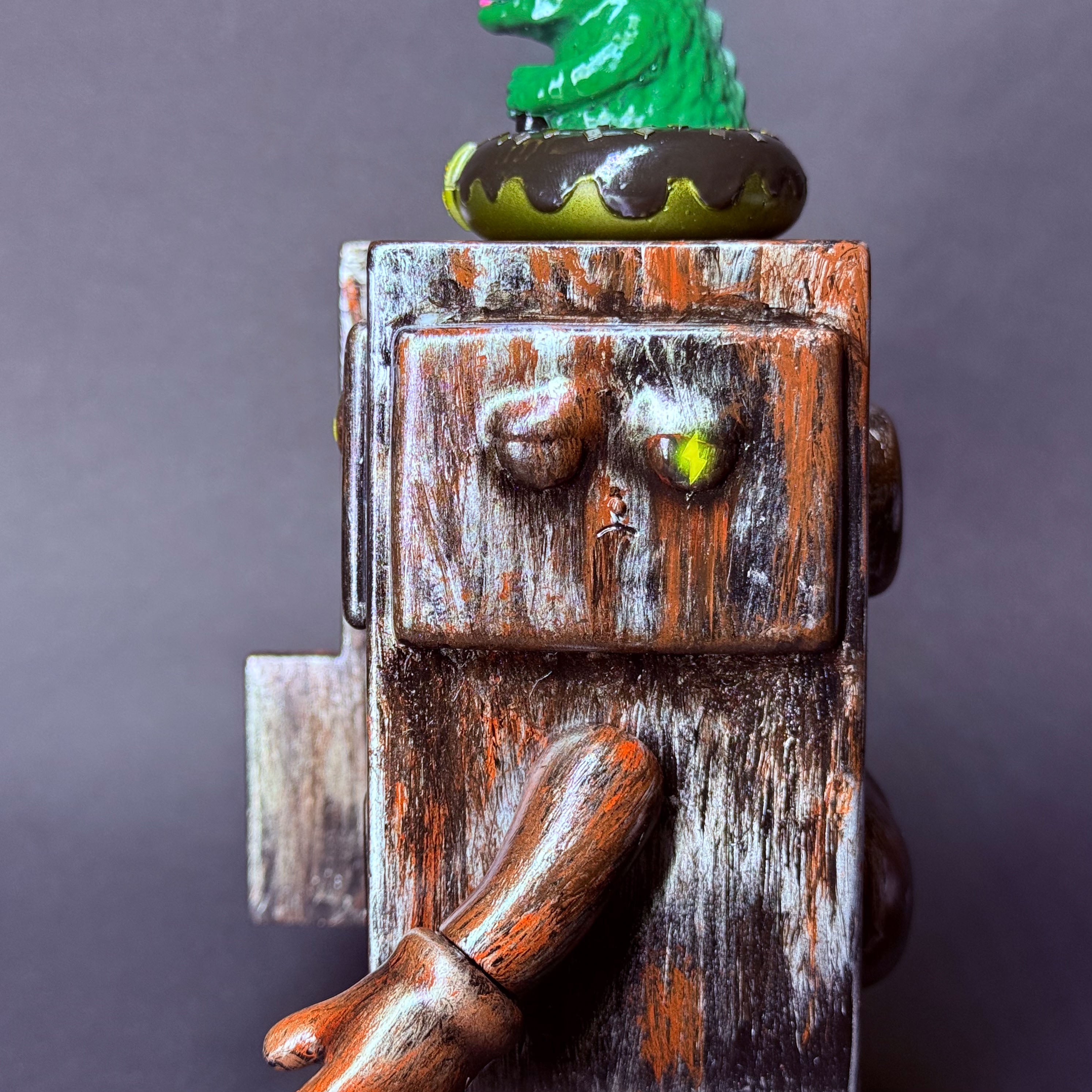 HOUSEBOY ソフビ by SKULL CUBE ガジラの動く家 One-off