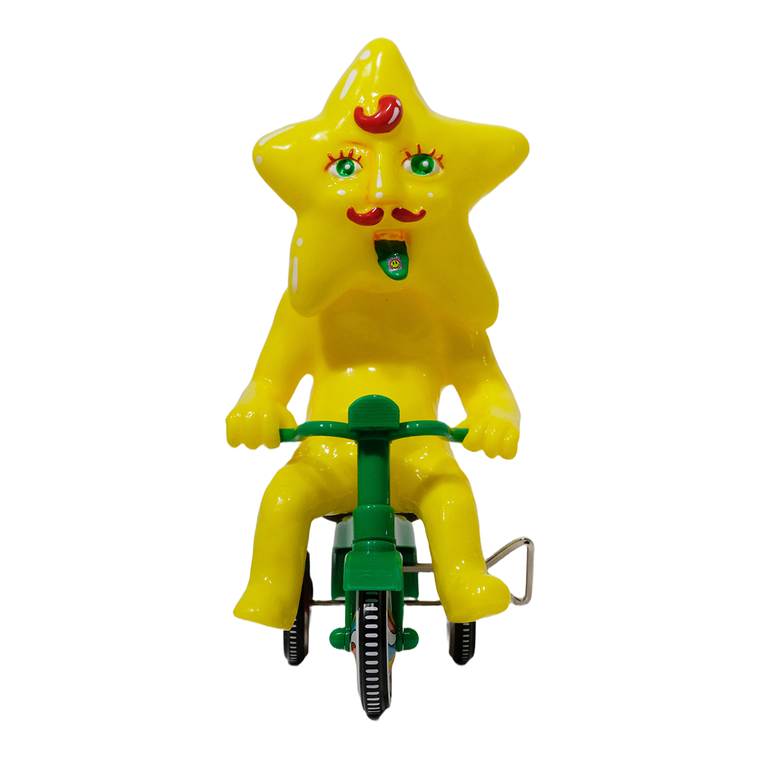 Ouch! & Oops!! ソフビ Starman Bicycle Day