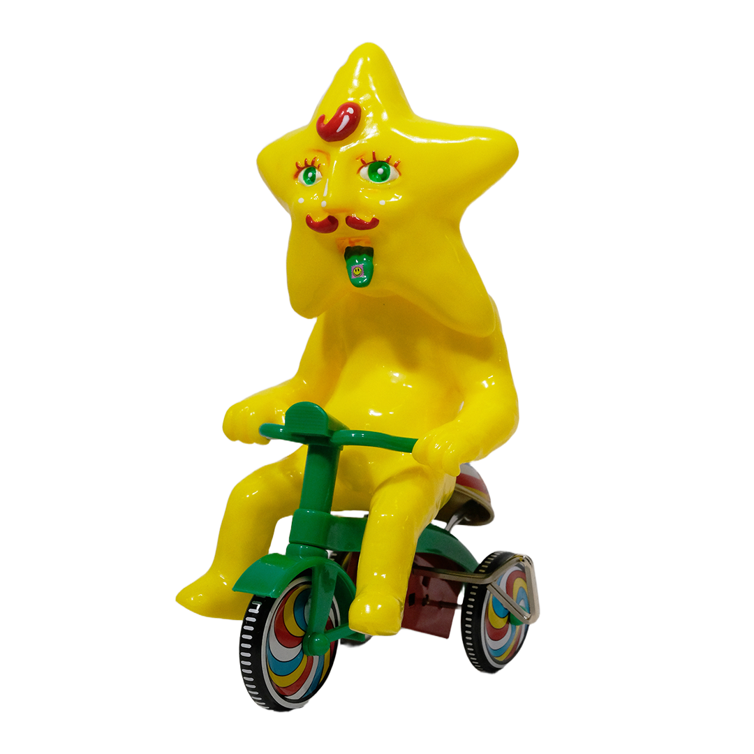 Ouch! & Oops!! ソフビ Starman Bicycle Day