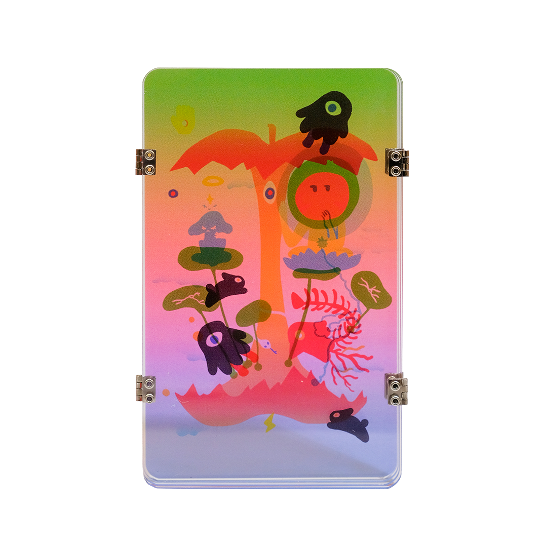 静電場朔 アクリル屏風