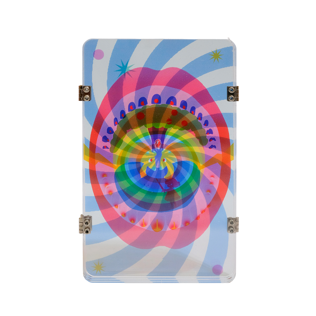 静電場朔 アクリル屏風