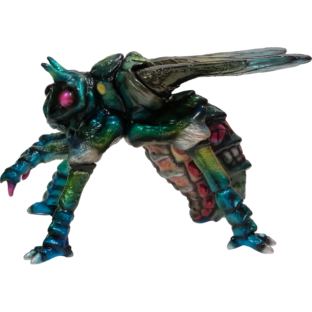 赤松和光xドリームロケット ソフビ ベルゼブブ [青] one-off
